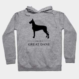 Great Dane Black Silhouette Hoodie